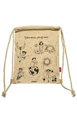 Çocuk Ham Bez Sırt Çantası