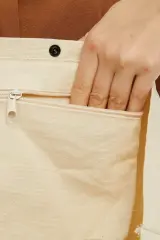 Kanvas Plaj Çantası -