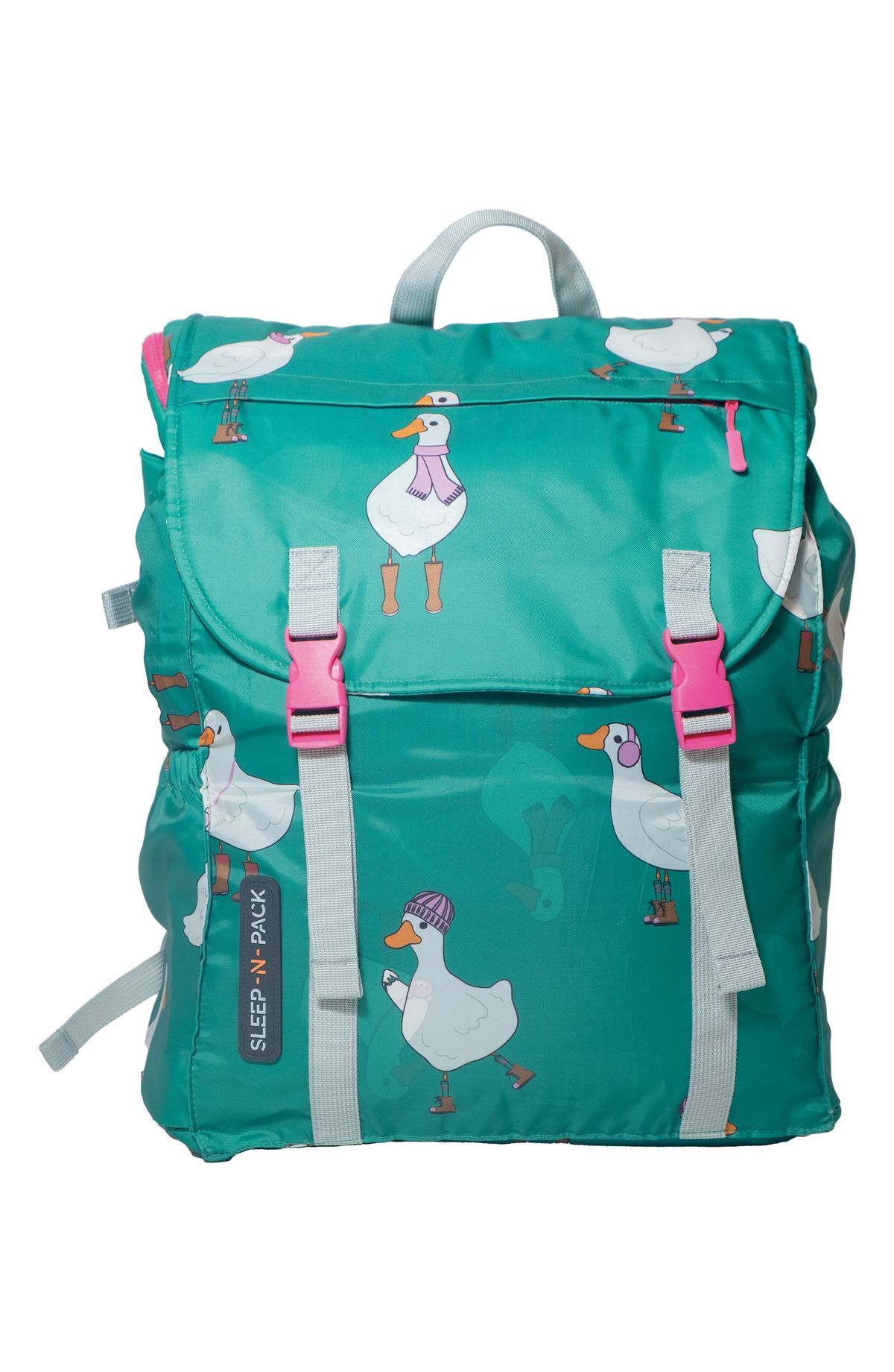 Çocuklar için Sleep-N-Pack Uyku Tulumu Sırt Çantası