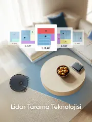 Katya Z Akıllı Robot Süpürge