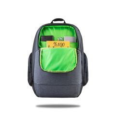 Classone Parma 15.6″ Laptop, Notebook Sırt Çantası-Gri