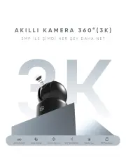Akıllı Kamera 360° (3K - 1620p)