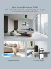 Akıllı Kamera 360° (3K - 1620p)