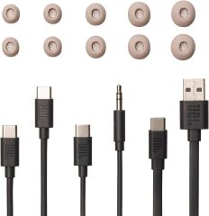 JBL Tour Pro 3 TWS NC Bluetooth Kulaklık ve Smart Case, Latte Krem