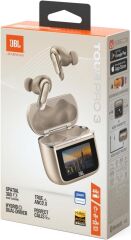 JBL Tour Pro 3 TWS NC Bluetooth Kulaklık ve Smart Case, Latte Krem