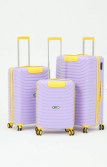 Silikon Kırılmaz PP Valiz (Kabin+Orta+Büyük)