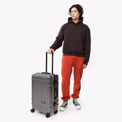 Resist'r Case M Brushed Metal Tekerlekli Valiz