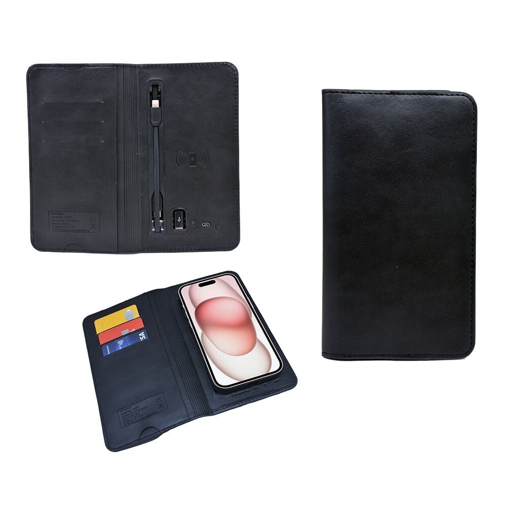 Powerbank 5000 mAh Wireless Cüzdan