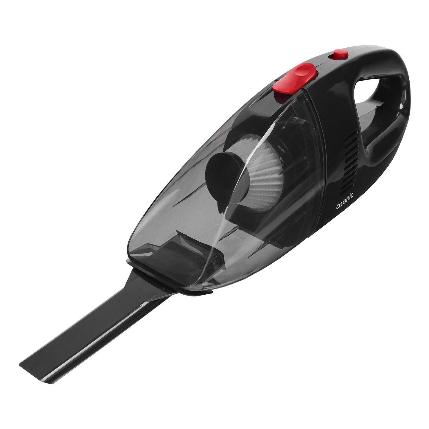 Asonic S2024 Siyah 80W 2000Pa Emiş Islak Ve Kuru Ful Bakır Araç İçi El Süpürgesi