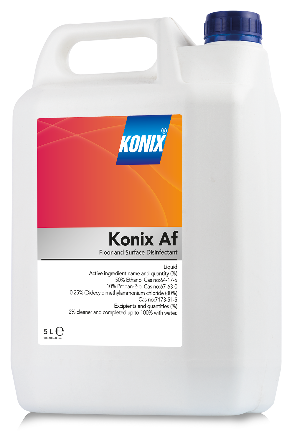 Konix AF Kullanıma Hazır Alkol Bazlı Yer ve Yüzey Dezenfektanı