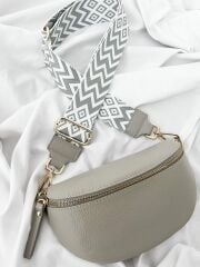 Suni Deri Bel Çantası