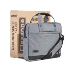 Classone Ravenna 15,6 ” Notebook, Laptop El Çantası-Gri