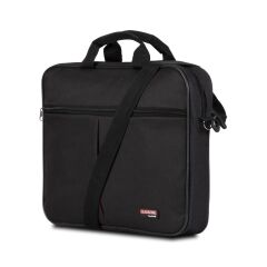 Classone WTXpro Serisi 15.6 inch Uyumlu Su Geçirmez Kumaş Macbook, Laptop , Notebook El Çantası- Siyah