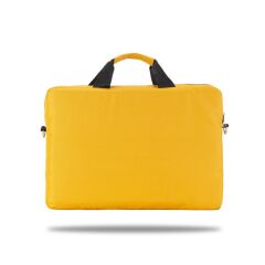 Classone WTXpro Serisi Su Geçirmez Kumaş 15.6 inch Uyumlu Macbook, Laptop , Notebook El Çantası- Sarı