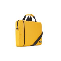 Classone WTXpro Serisi Su Geçirmez Kumaş 15.6 inch Uyumlu Macbook, Laptop , Notebook El Çantası- Sarı