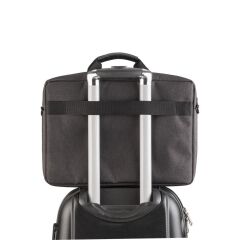 Mila Empoli Serisi 15.6″ Su Geçirmez Kumaş ,Laptop ,Notebook Taşıma Çantası -Gri