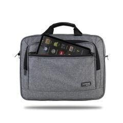Classone Business Serisi 13-14″Uyumlu Laptop, Notebook El Çantası-Gri
