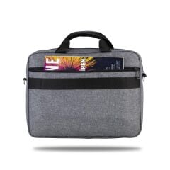 Classone Business Serisi 13-14″Uyumlu Laptop, Notebook El Çantası-Gri