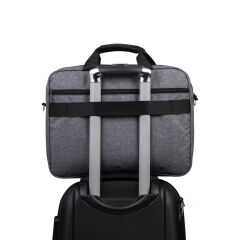 Classone Business Serisi 13-14″Uyumlu Laptop, Notebook El Çantası-Gri