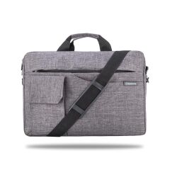 Classone Workout 15.6″ Su Geçirmez Kumaş ,macbook Mac Air, Notebook, Laptop El Çantası-Gri