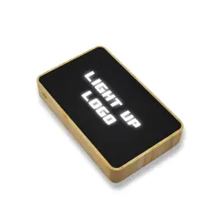 10000 mAh Magsafe Işıklı 22.5W Hızlı Sarjlı 15W Hızlı Wireless Bambu Powerbank