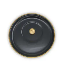 Siyah - Altın Seramik Tütsülük Yakıcı