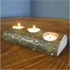 Kütük Üçlü Mumluk