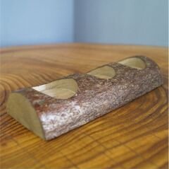 Kütük Üçlü Mumluk