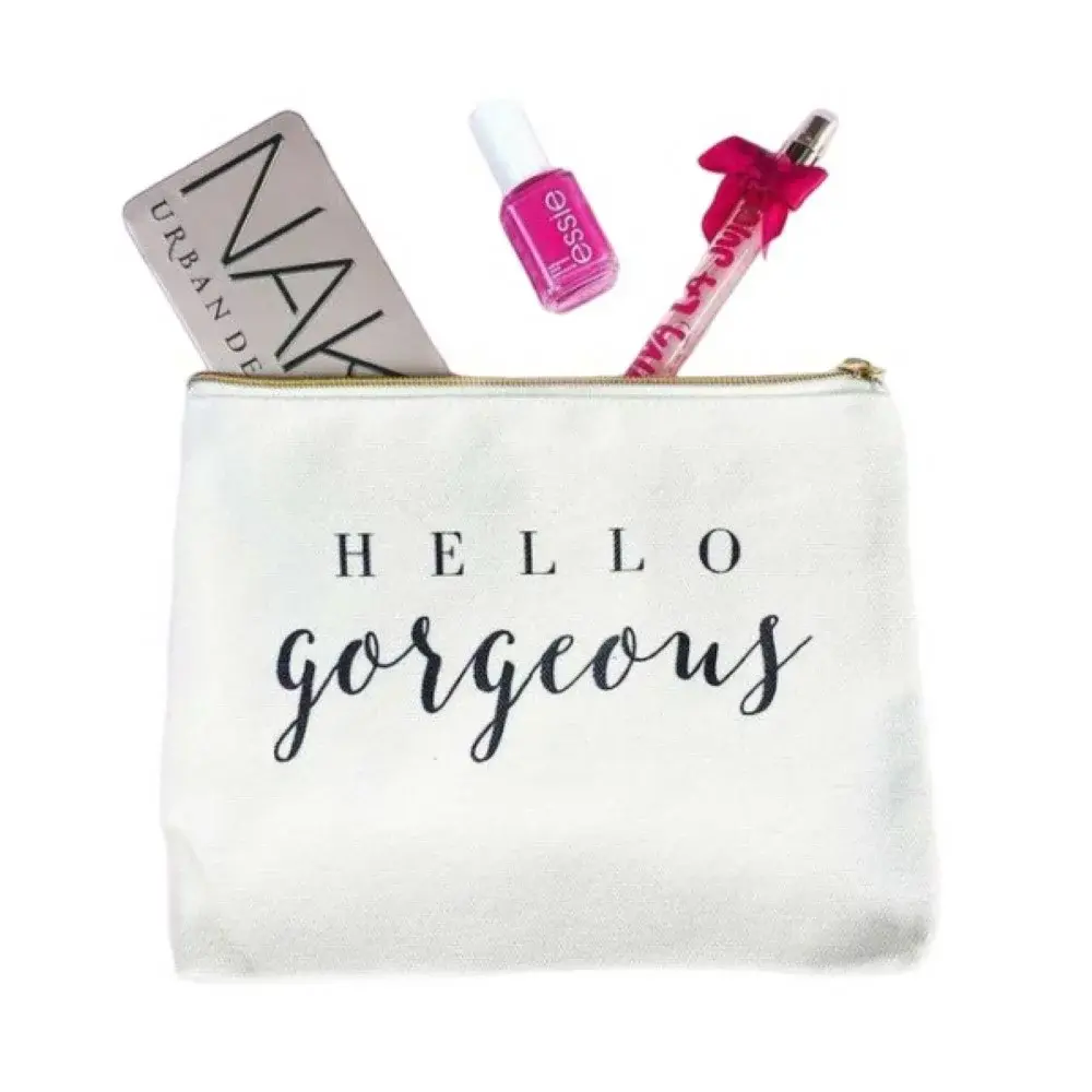 Kanvas Makyaj Çantası 18×22 cm