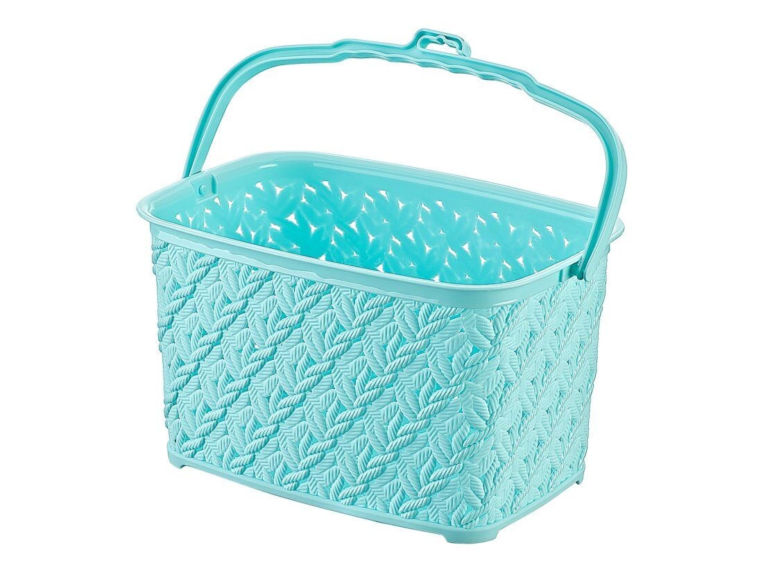 Örgülü Mandal Sepeti