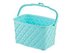 Örgülü Mandal Sepeti