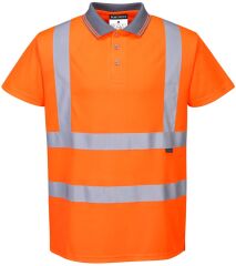 Hi-Vis Polo Yaka T-Shirt