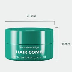 Çanta İçin Yuvarlak Taşınabilir Cep Saç Fırçası