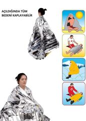 Acil Durum İlk Yardım Termal Battaniye