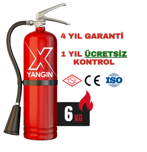 6 KG Yangın Tüpü