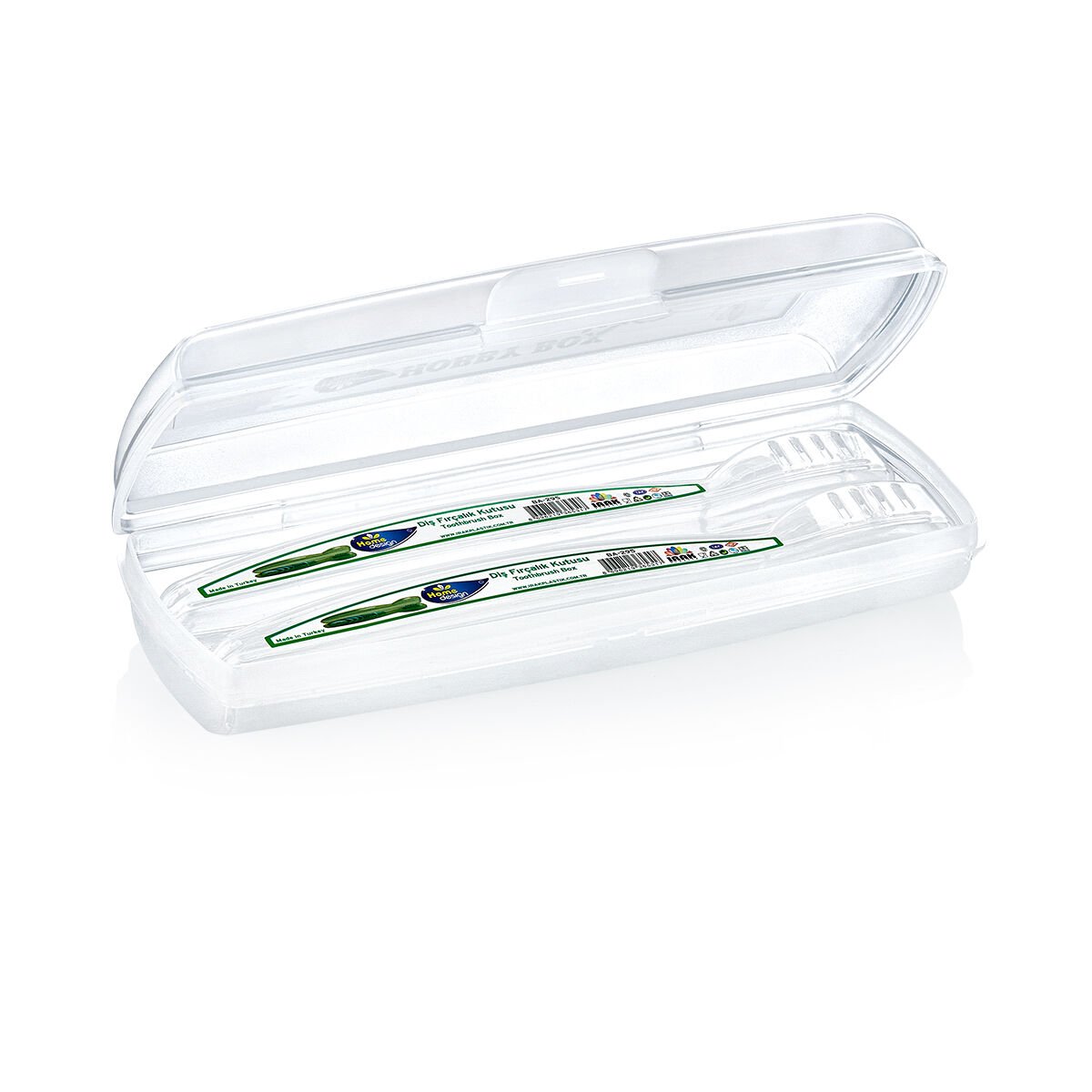 Hoby Box + 2 Diş Fırça Kutusu Set