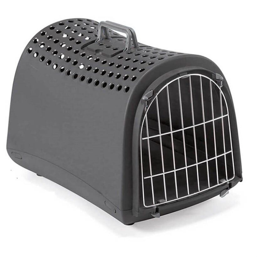 Geri Dönüşümlü Kedi Köpek Taşıma Çantası Siyah