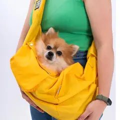 Kedi Köpek Taşıma Çantası Sarı