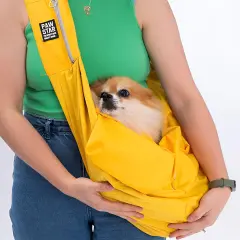Kedi Köpek Taşıma Çantası Sarı