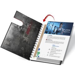 Spiralli  Tarihsiz Defter