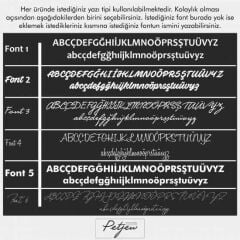 Yaprak Figürlü Evcil Hayvan İsimlik | Kedi ve Köpek Künyesi