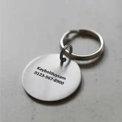 Yaprak Figürlü Evcil Hayvan İsimlik | Kedi ve Köpek Künyesi