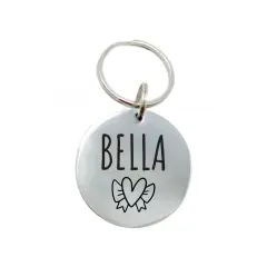 Kalp Figürlü Evcil Hayvan İsimlik | Kedi ve Köpek Künyesi