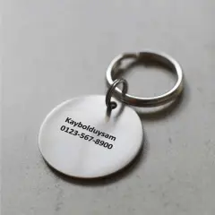 Kalp Figürlü Evcil Hayvan İsimlik | Kedi ve Köpek Künyesi