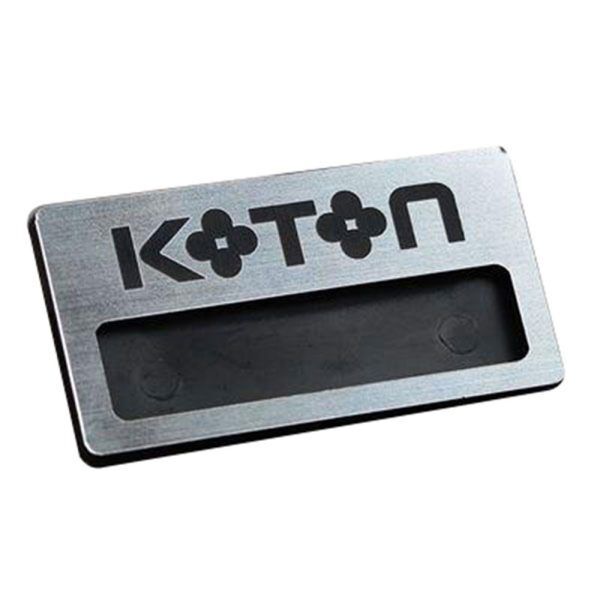 Yaka Kartı Metal İsimlik