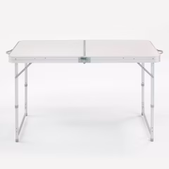 Katlanır Kamp Masası - 4 Tabureli - 4/6 Kişilik